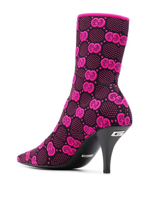 gucci interlocking pink|gucci interlocking g boots.